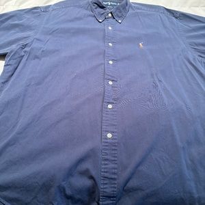 Ralph Lauren Button Shirt Short Sleeve Mens